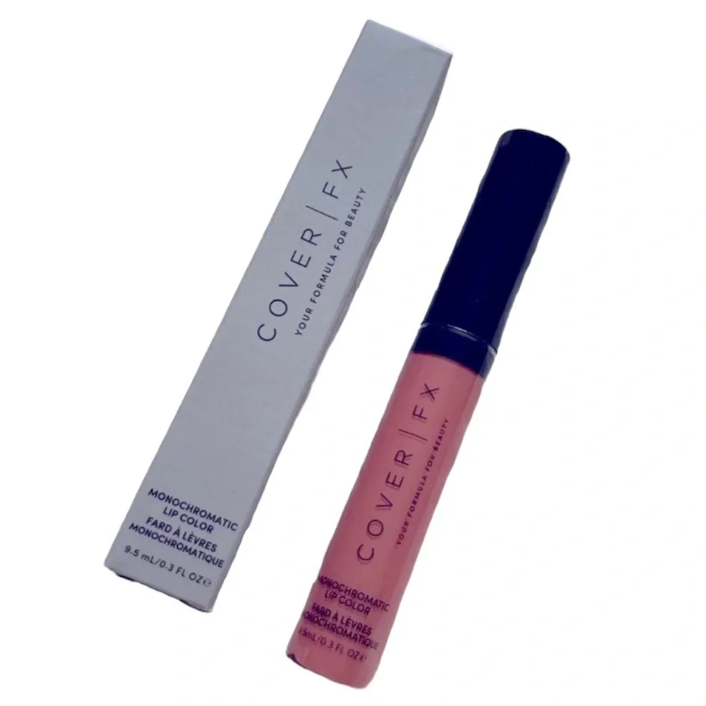 💎 COVER FX Monochromatic Lip Color Shade:Warm Honey Full-Size New In Box